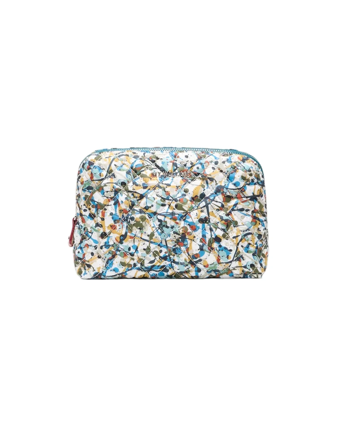 Medium Double Zip Cosmetic Club Paint Cosmetic MZ Wallace 