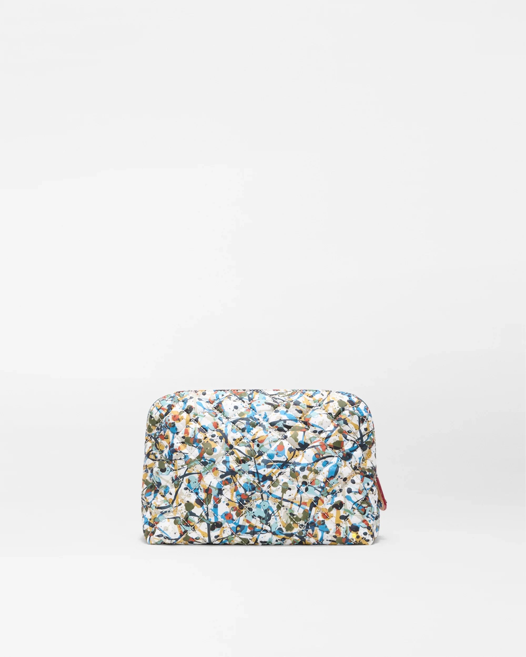 Medium Double Zip Cosmetic Club Paint Cosmetic MZ Wallace 