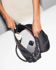 Crosby Lock Shoulder Black Hobo & Shoulder MZ Wallace 
