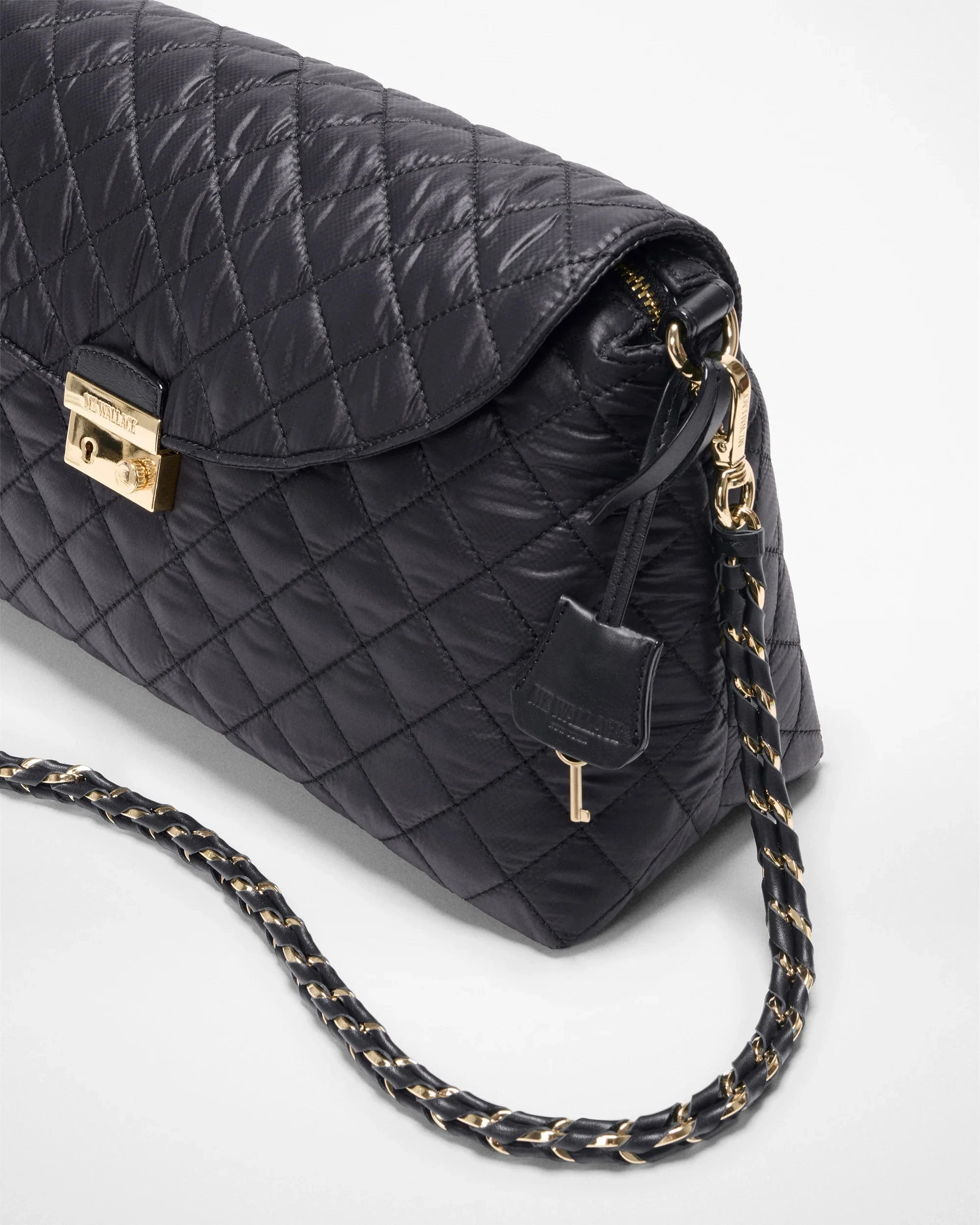 Crosby Lock Shoulder Black Hobo & Shoulder MZ Wallace 