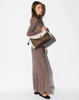 Crosby Lock Shoulder Shearling/Walnut Hobo & Shoulder MZ Wallace 