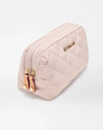 Small Double Zip Cosmetic City Pink Cosmetic MZ Wallace 