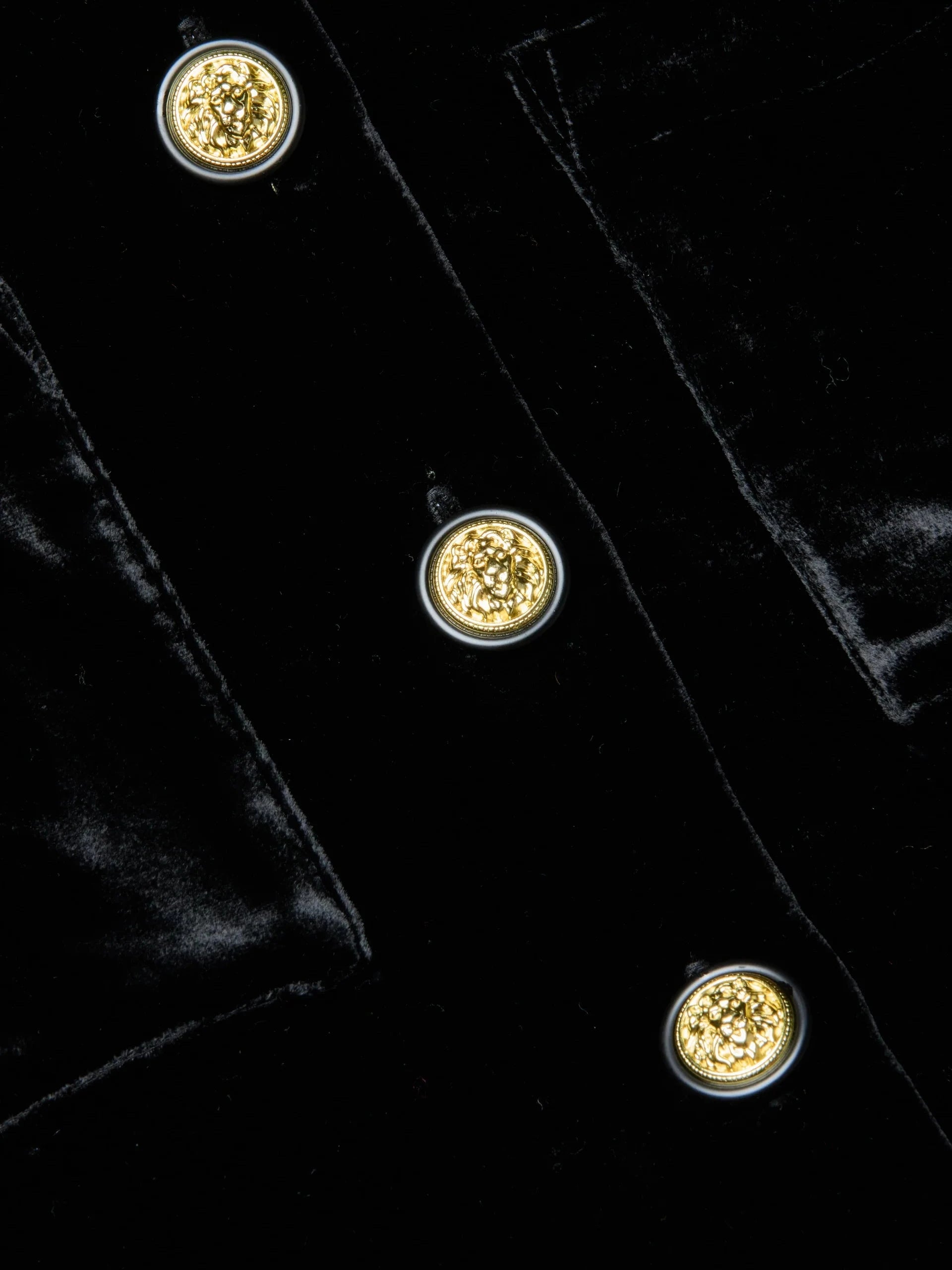 Jia Velvet Jacket Black Outerwear - Longsleeve L'Agence 