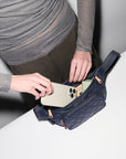 Small Metro Sling Navy Crossbody MZ Wallace 