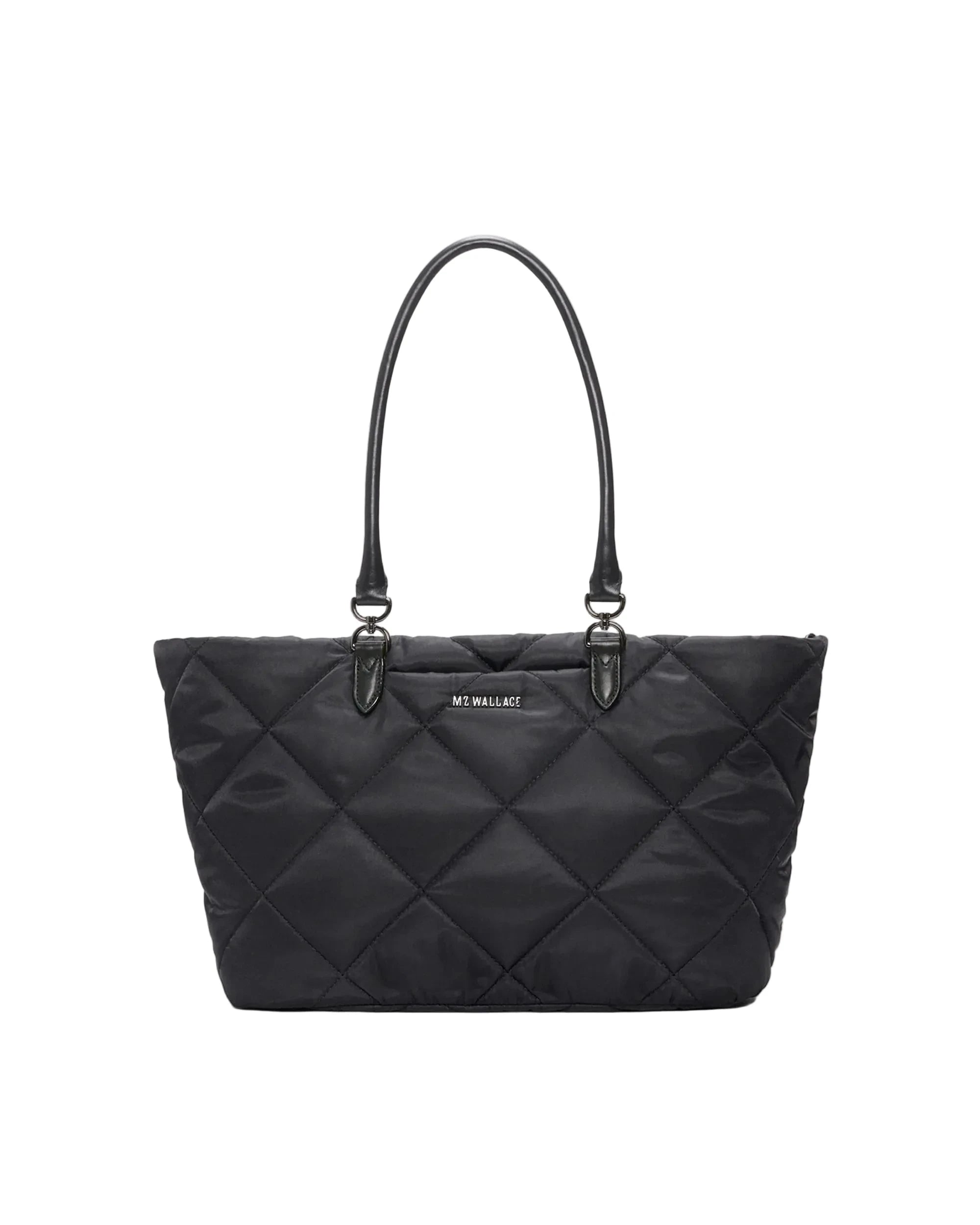 Medium Madison E-W Tote Black Hobo & Shoulder MZ Wallace 