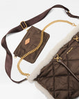 Medium Madison East West Tote Shearling/Walnut Tote & Satchel MZ Wallace 