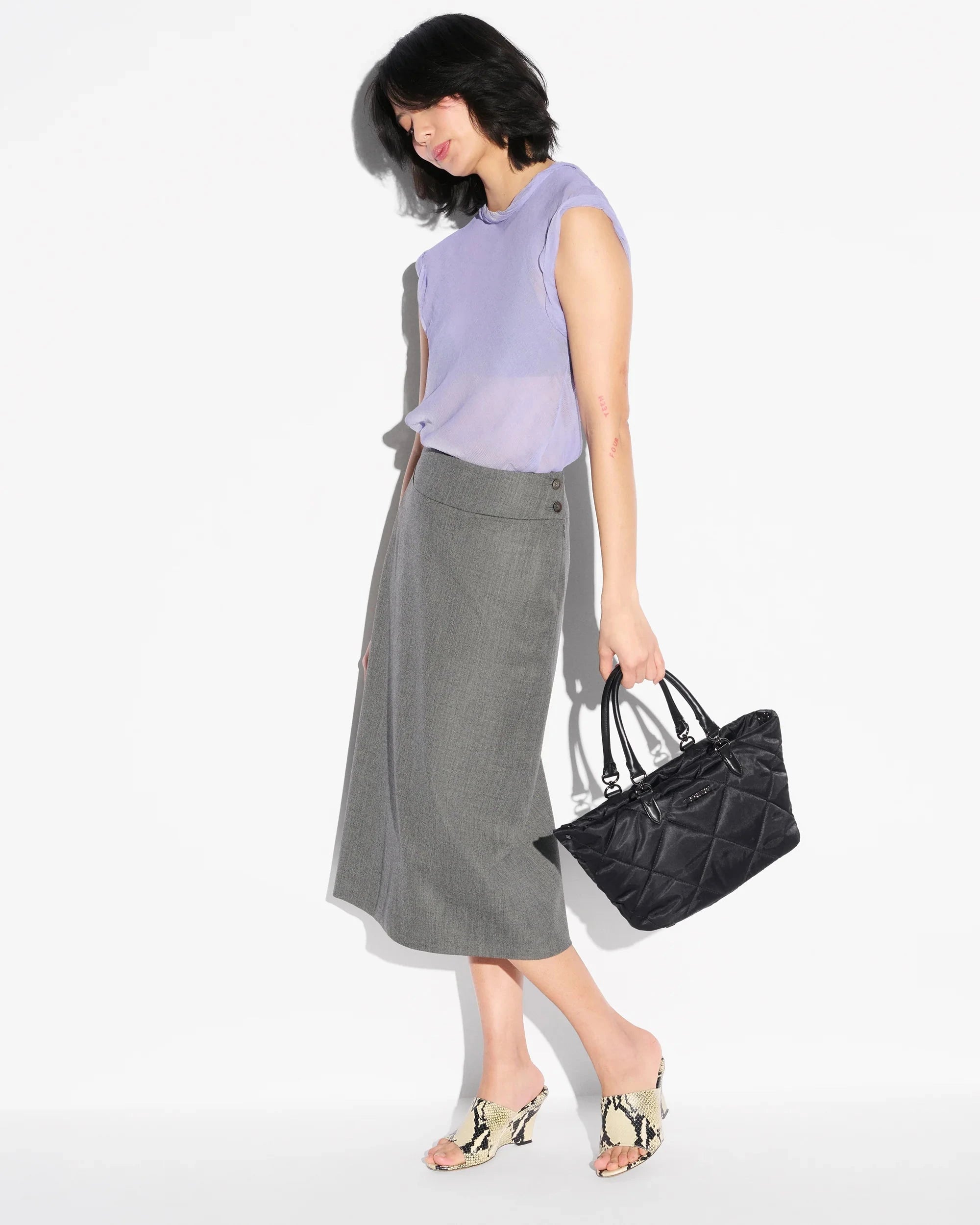 Small Madison E-W Tote Black Hobo & Shoulder MZ Wallace 