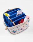Metro Accordion Organizer Dede Beach Print Cosmetic MZ Wallace 