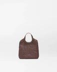 Crochet Mini Georgica Tote Brown Crochet Tote & Satchel MZ Wallace 