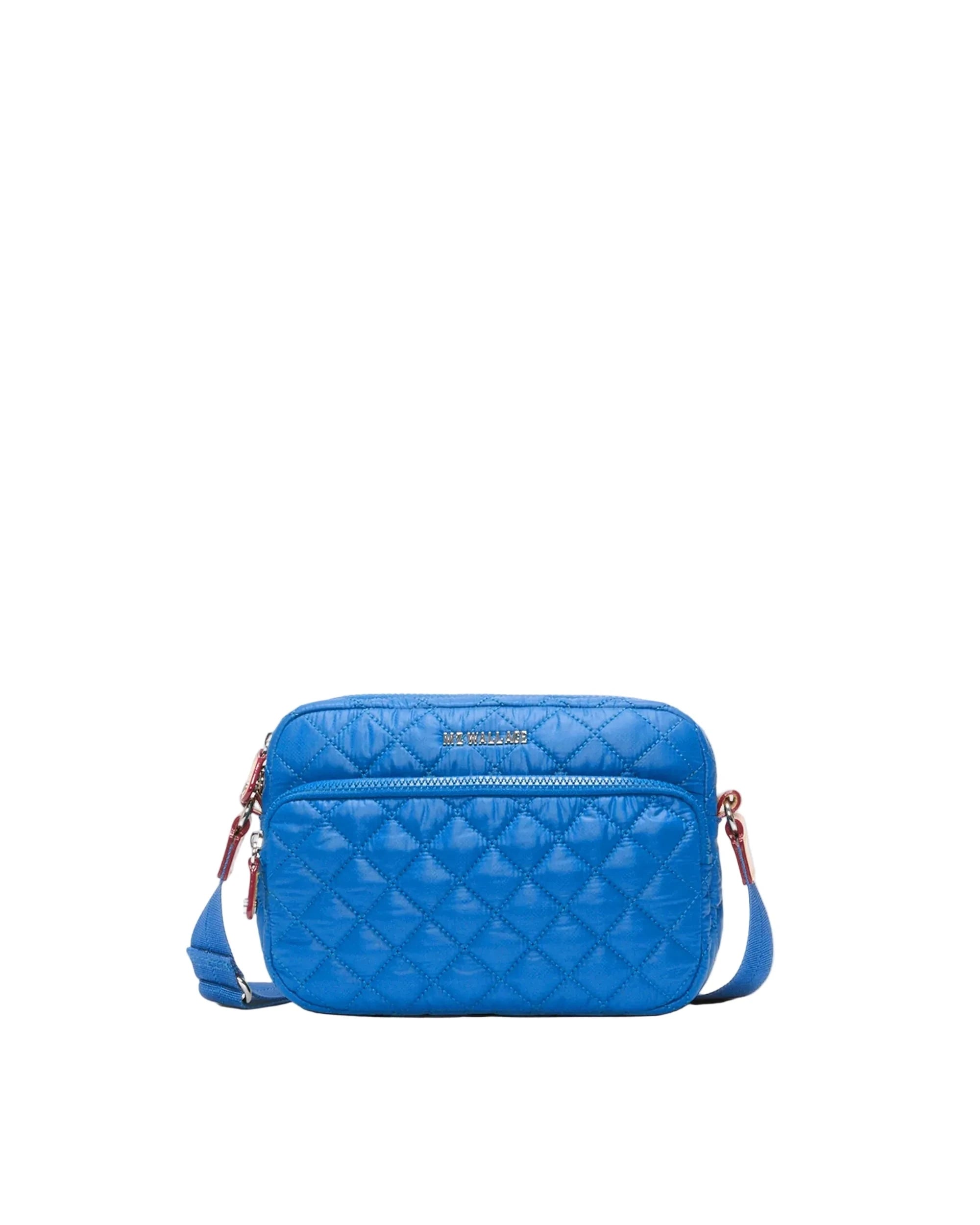 Small Metro Camera Bag Surf Blue Crossbody MZ Wallace 