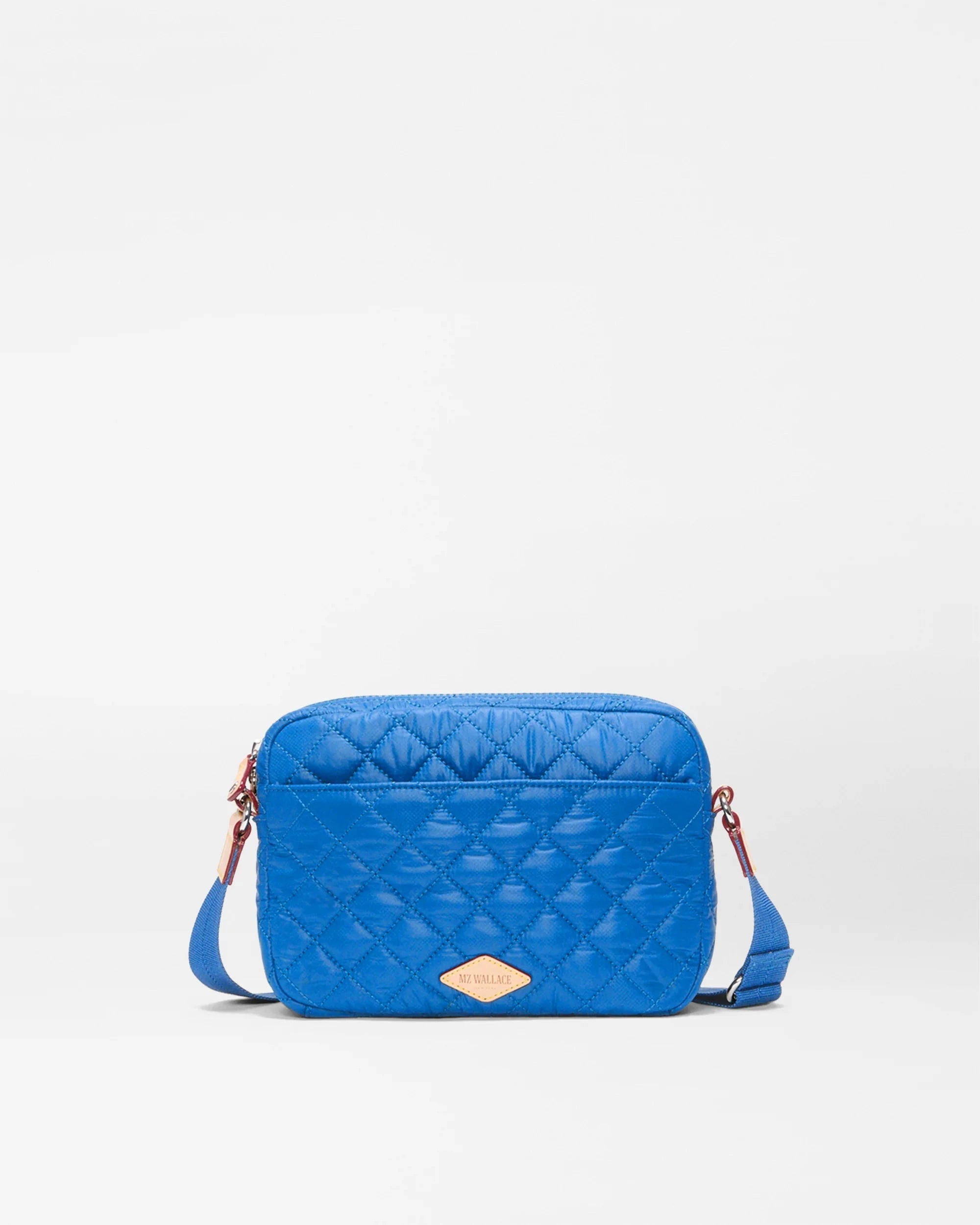 Small Metro Camera Bag Surf Blue Crossbody MZ Wallace 
