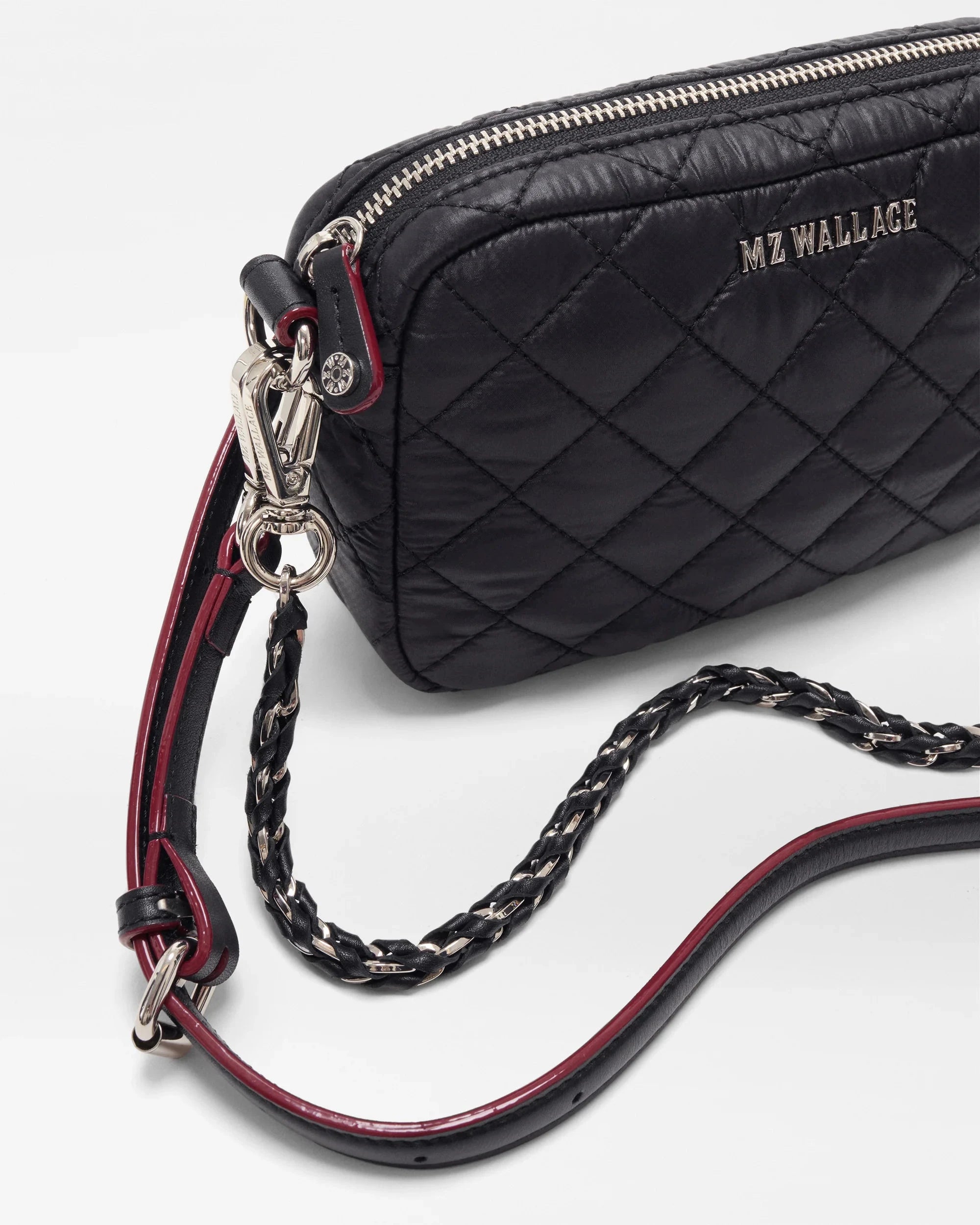 Mini Crosby Black Crossbody MZ Wallace 