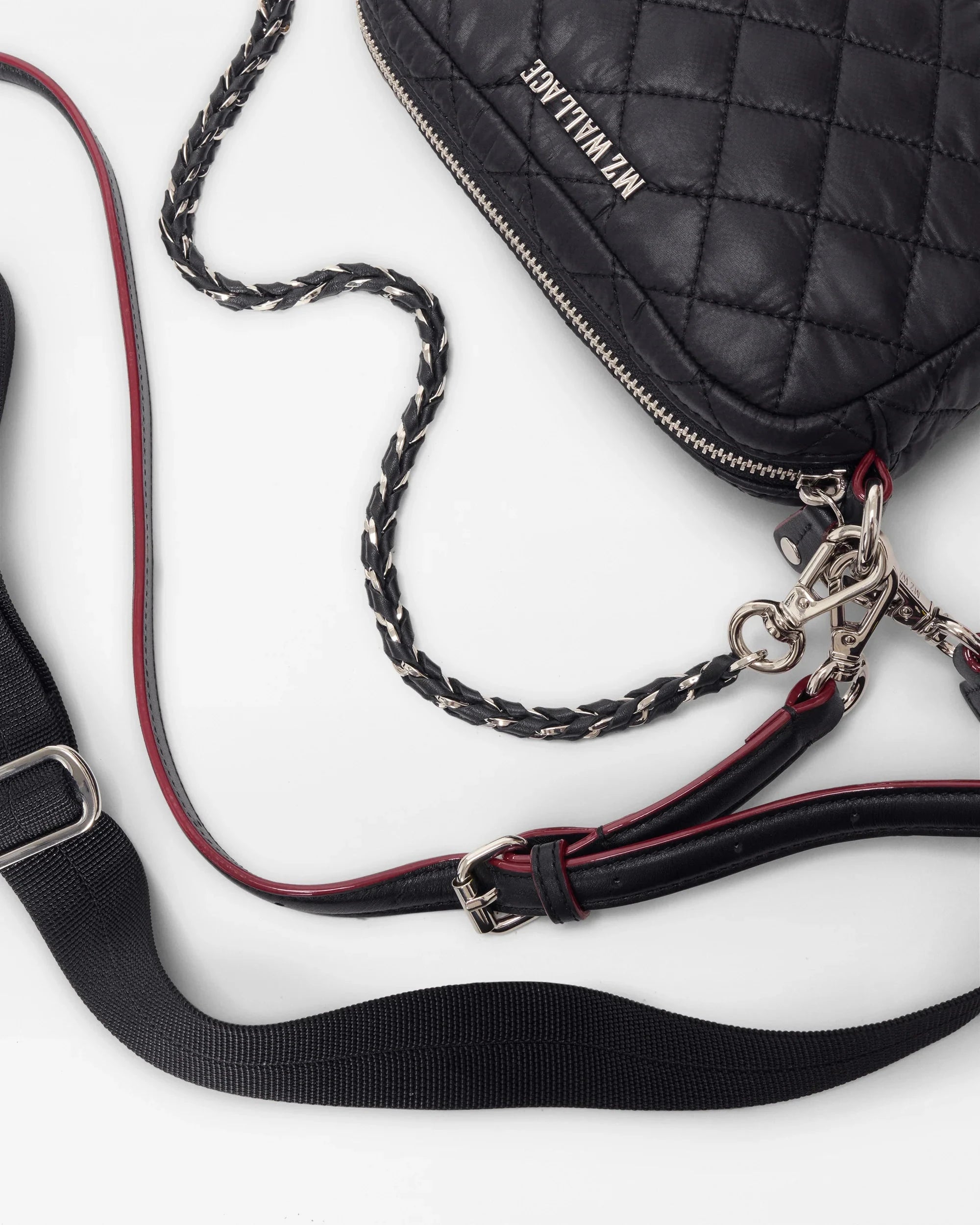 Mini Crosby Black Crossbody MZ Wallace 