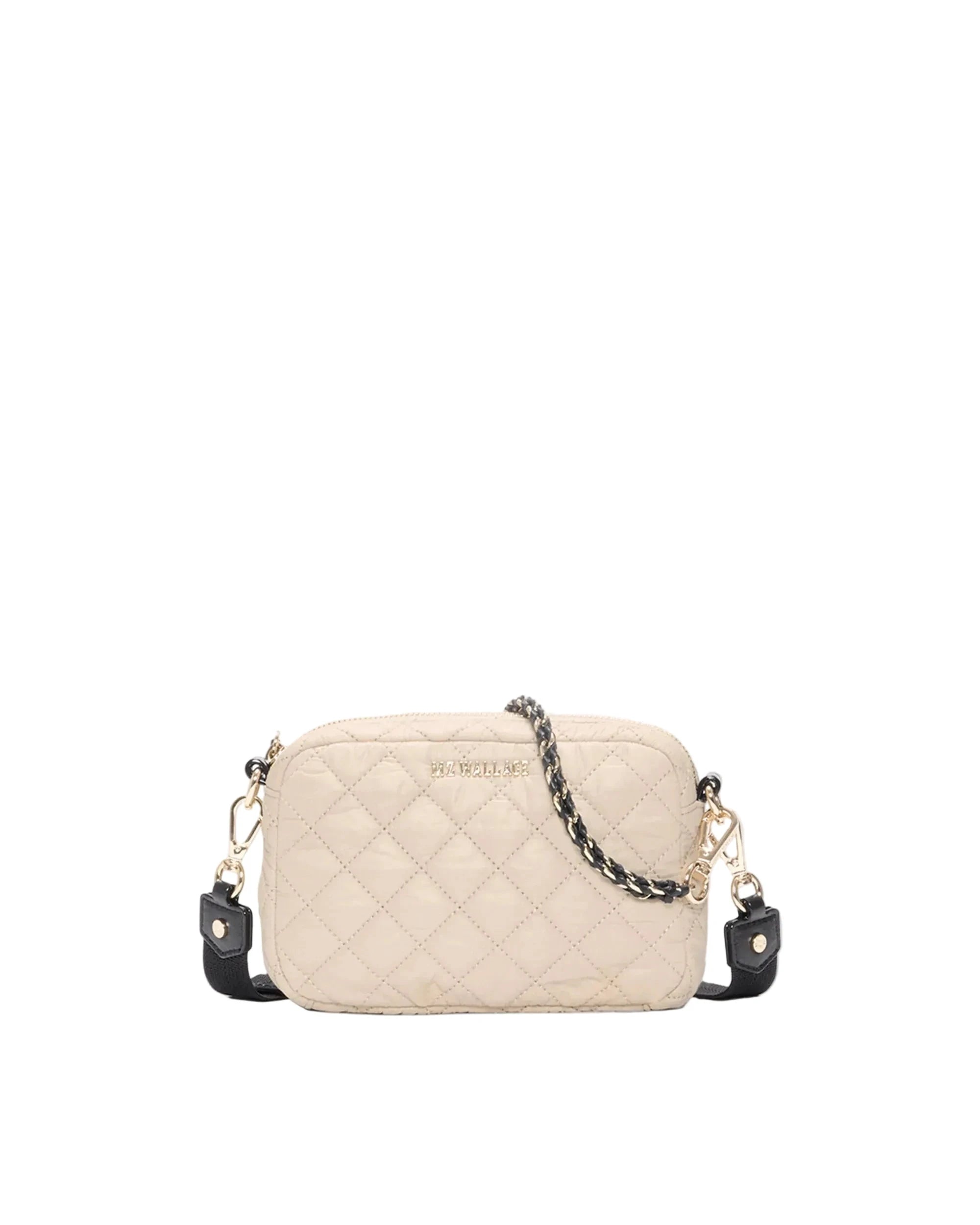 Mini Crosby Buff/Black Crossbody MZ Wallace 