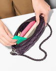 Mini Crosby Raisin Crossbody MZ Wallace 