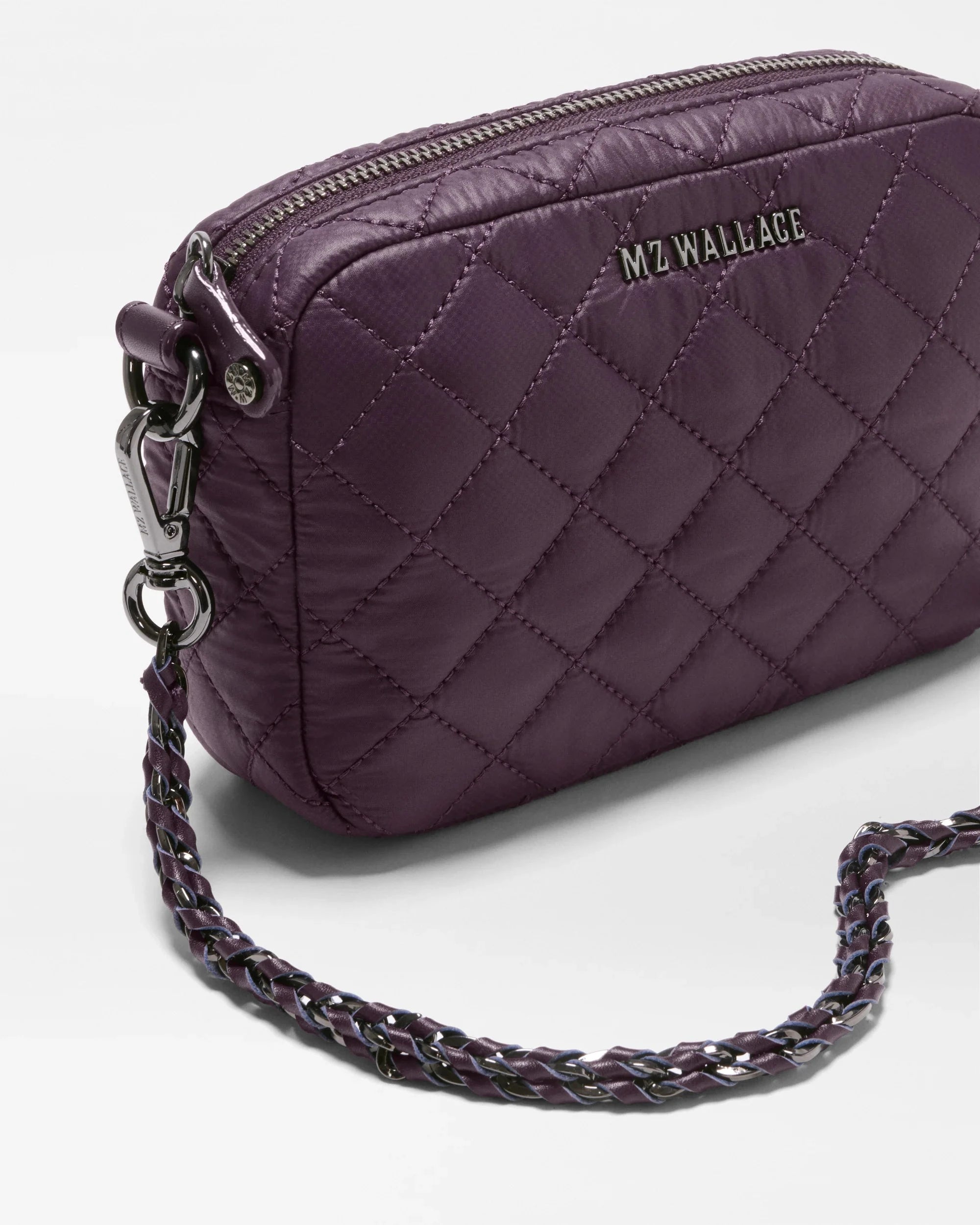 Mini Crosby Raisin Crossbody MZ Wallace 