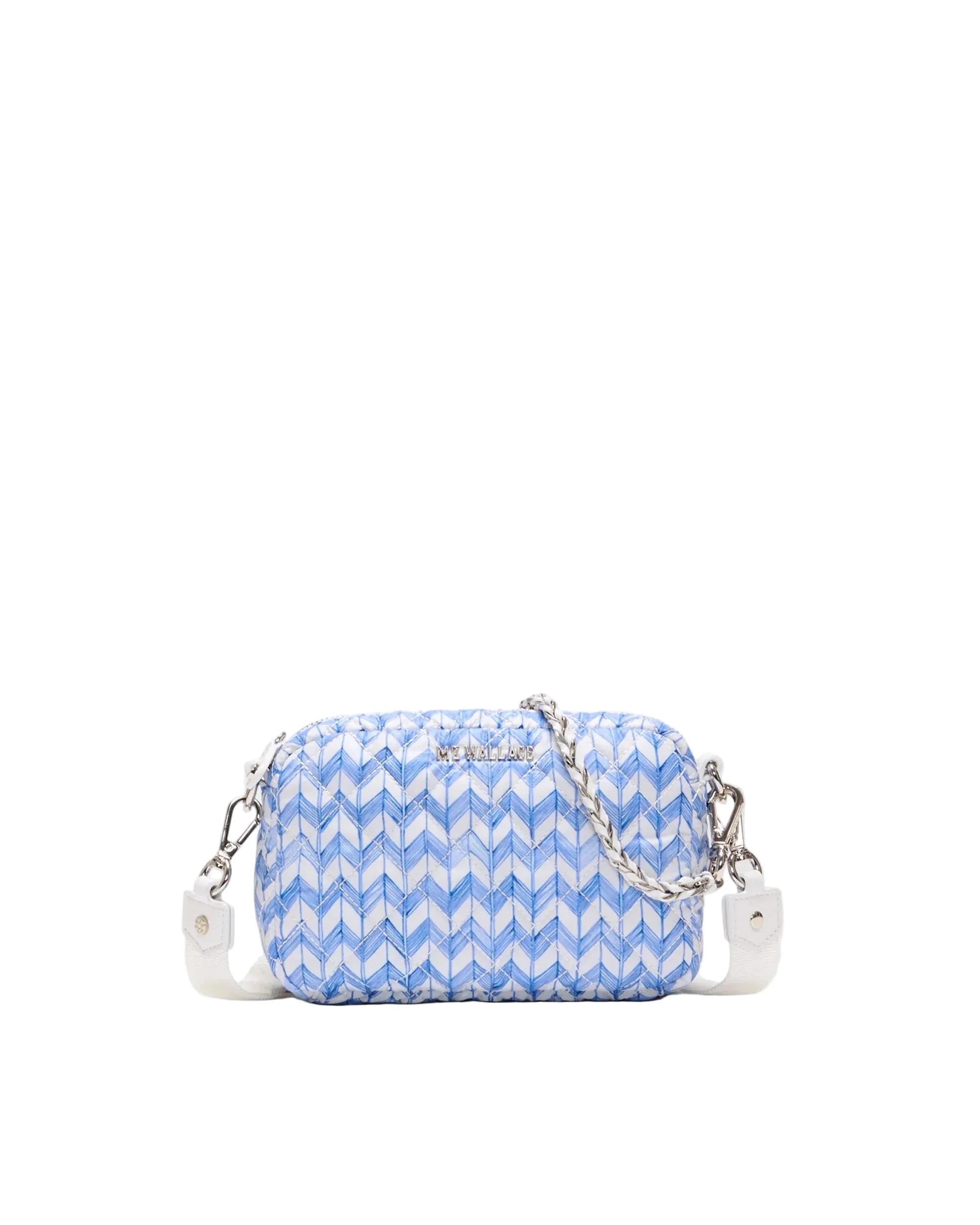 Mini Crosby Porcelain Blue/Komon Crossbody MZ Wallace 