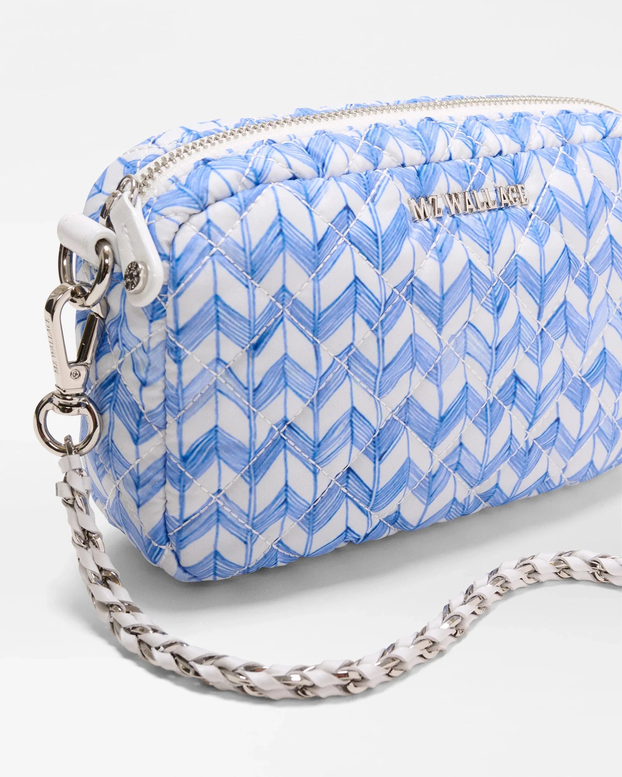 Mini Crosby Porcelain Blue/Komon Crossbody MZ Wallace 