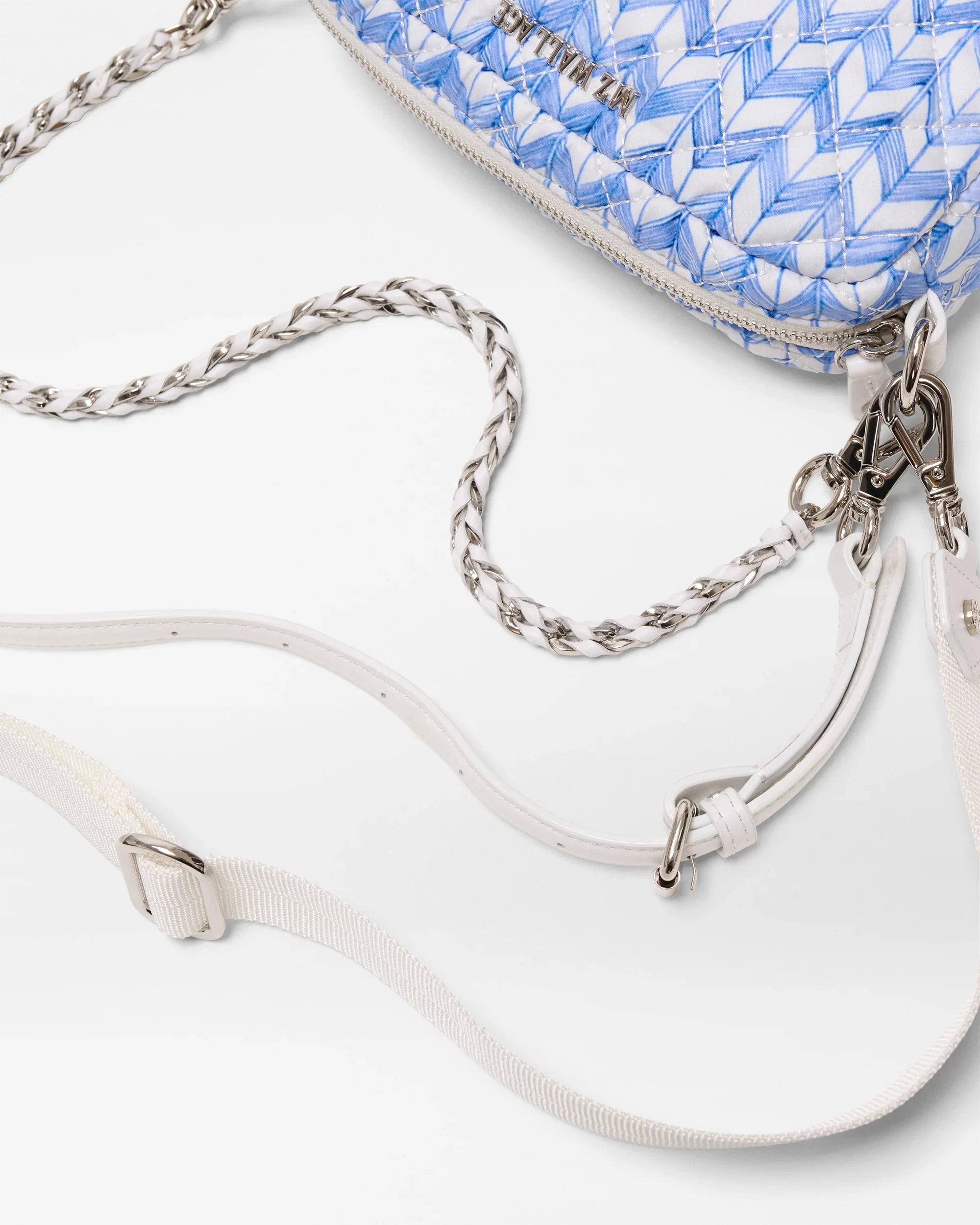 Mini Crosby Porcelain Blue/Komon Crossbody MZ Wallace 