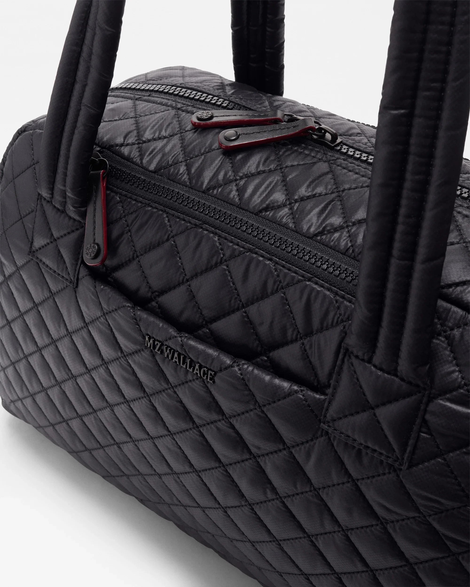 Jim Overnight Duffle Black Tote &amp; Satchel MZ Wallace 