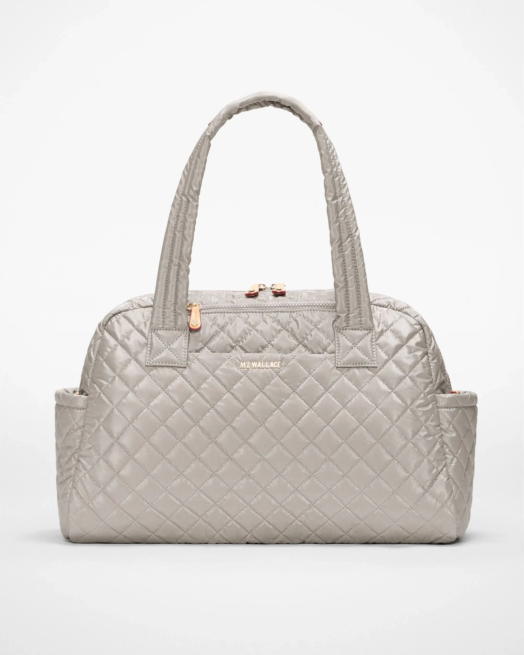 Jimmy Deluxe Sable Pearl Metallic Tote & Satchel MZ Wallace 