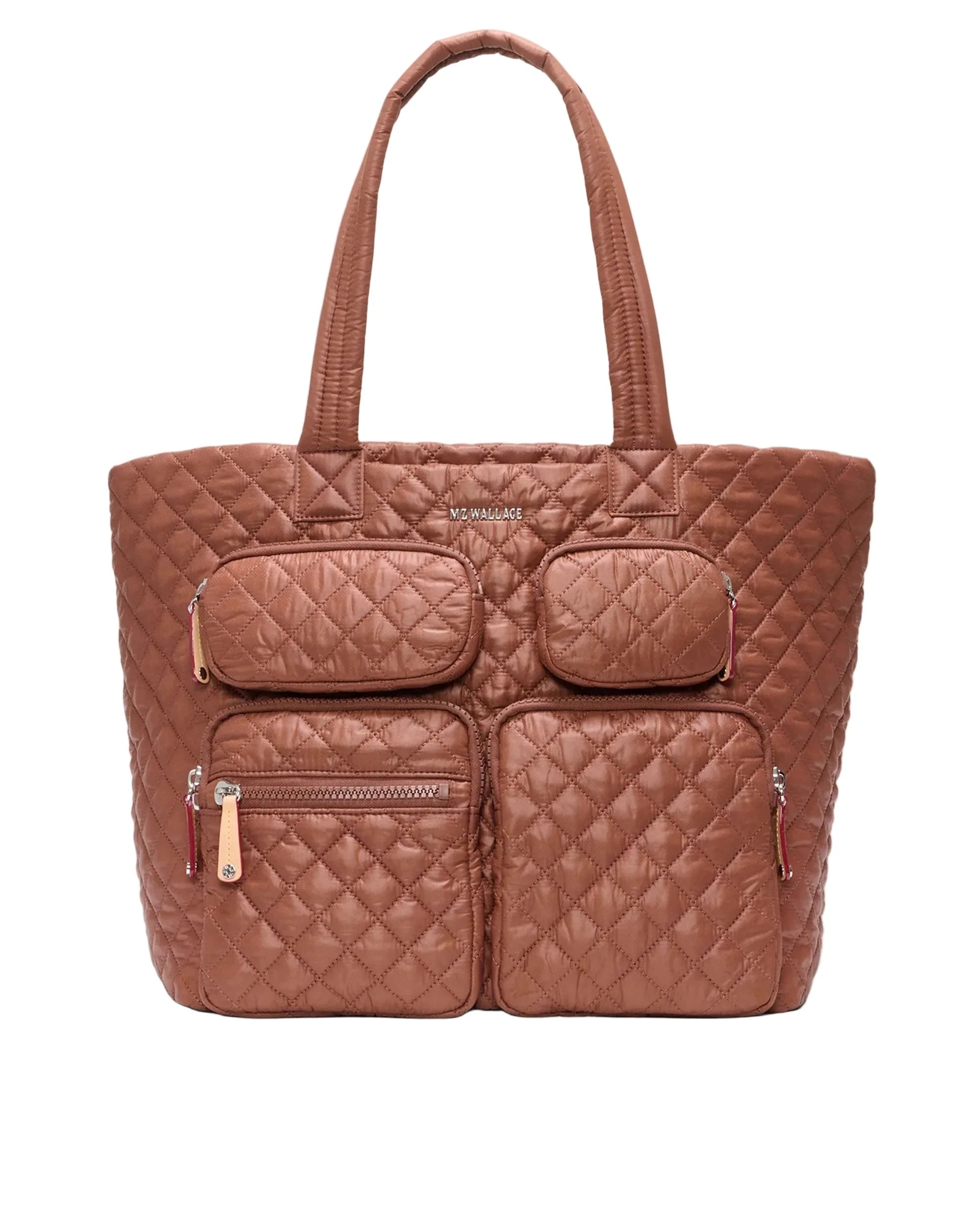 Large Metro Travel Tote Terracotta Tote & Satchel MZ Wallace 