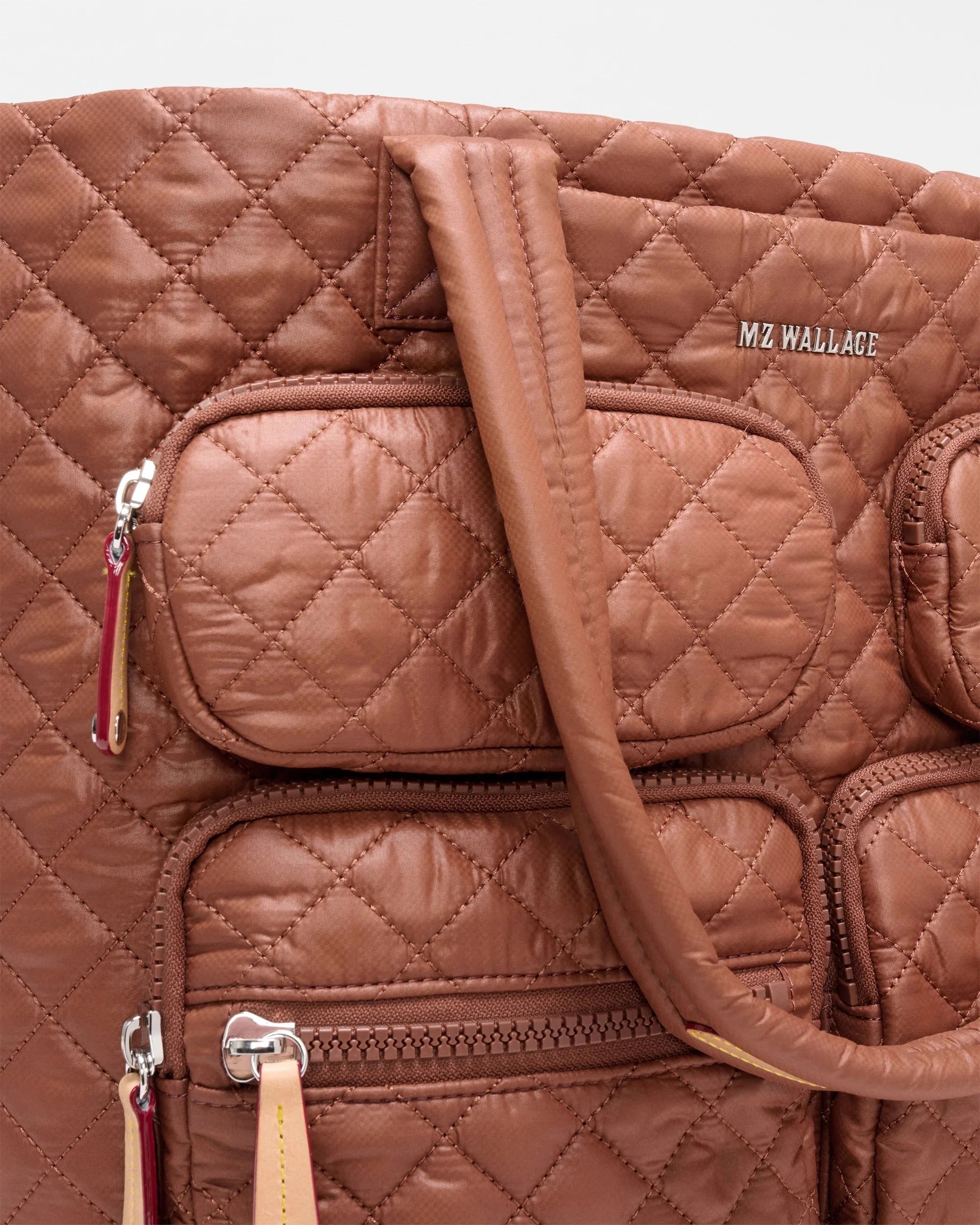 Large Metro Travel Tote Terracotta Tote & Satchel MZ Wallace 