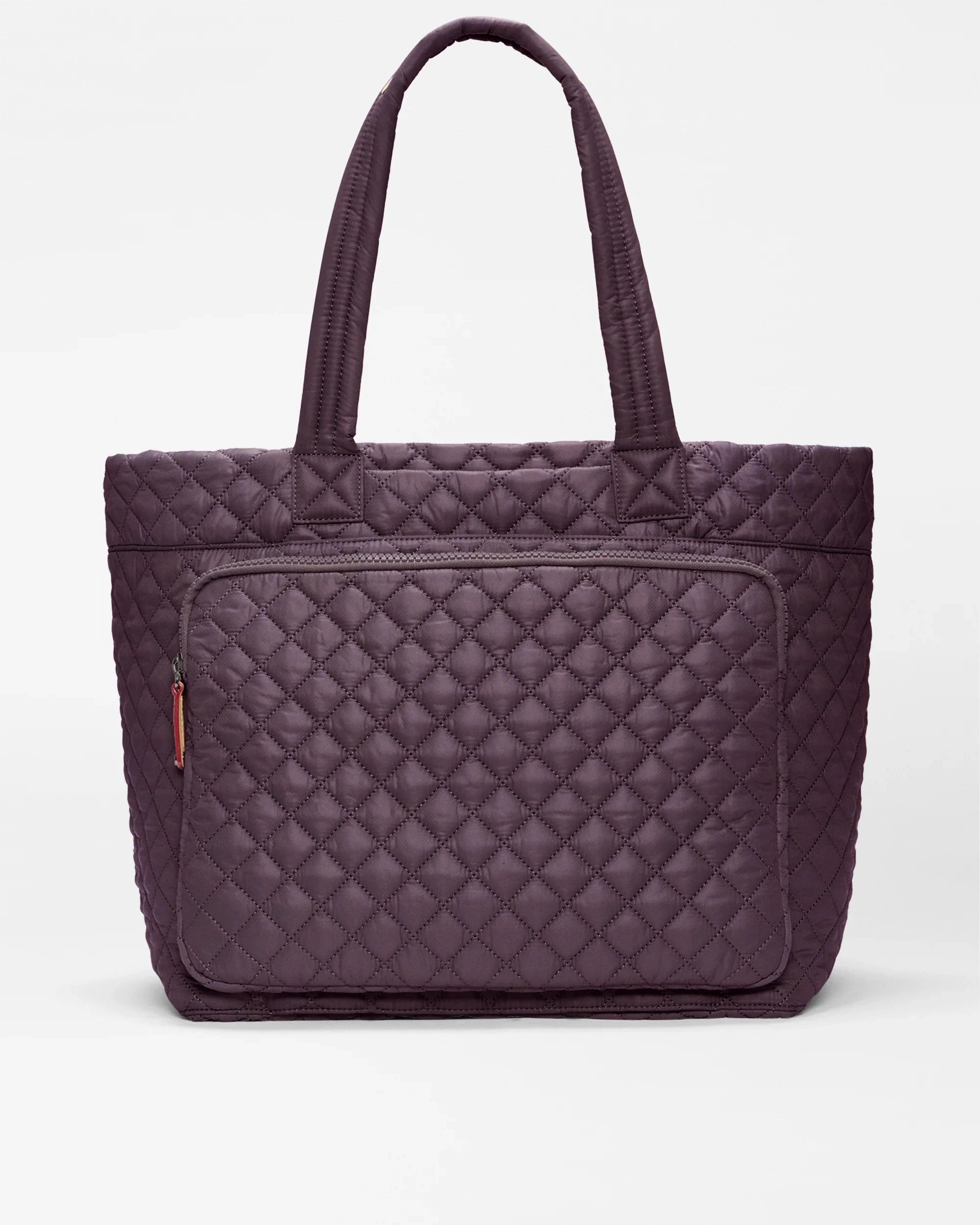 Large Metro Travel Tote Raisin Tote &amp; Satchel MZ Wallace 