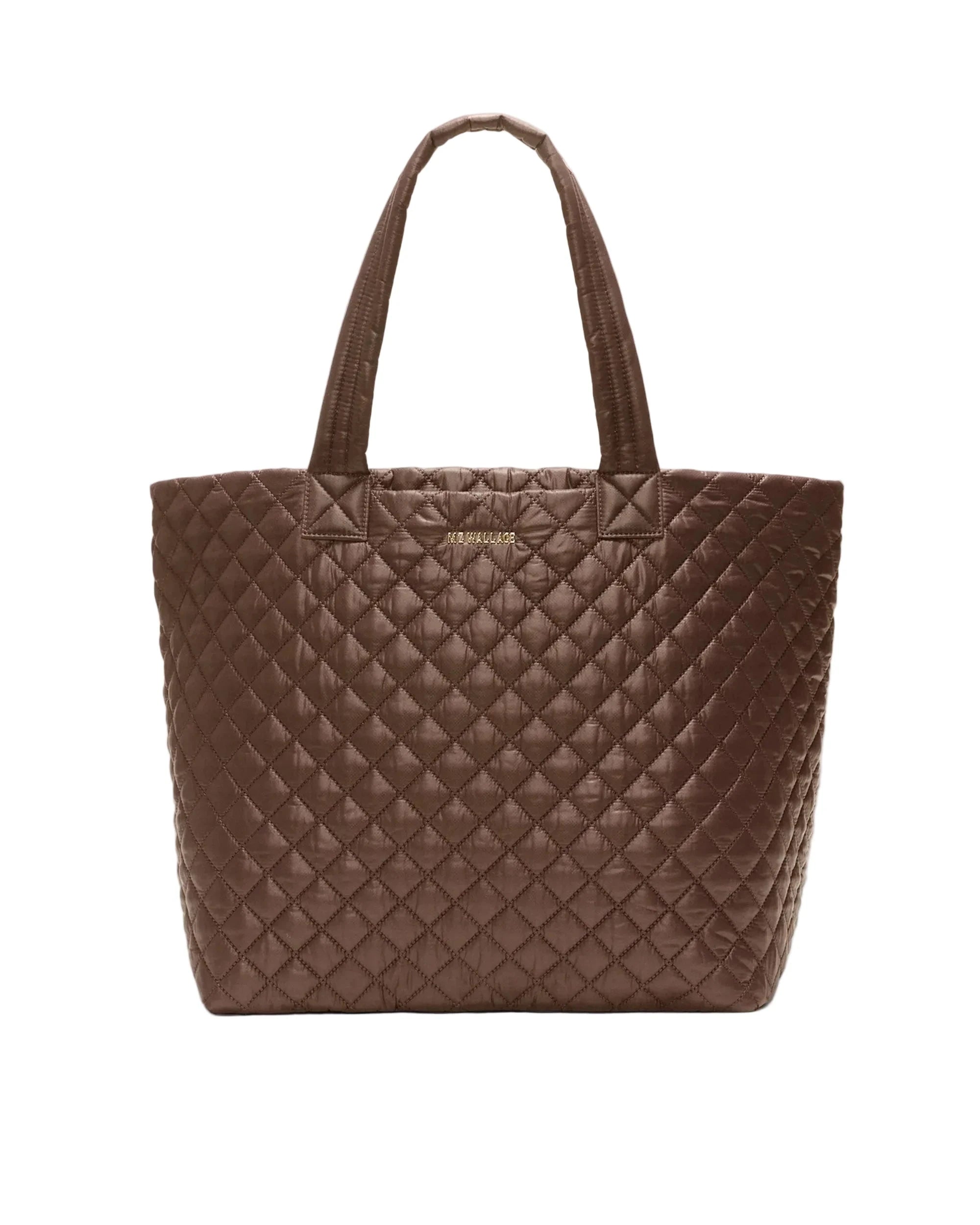 Large Metro Tote Deluxe Walnut Tote & Satchel MZ Wallace 