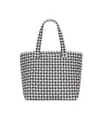 Large Metro Tote Deluxe Black/White Gingham Tote & Satchel MZ Wallace 