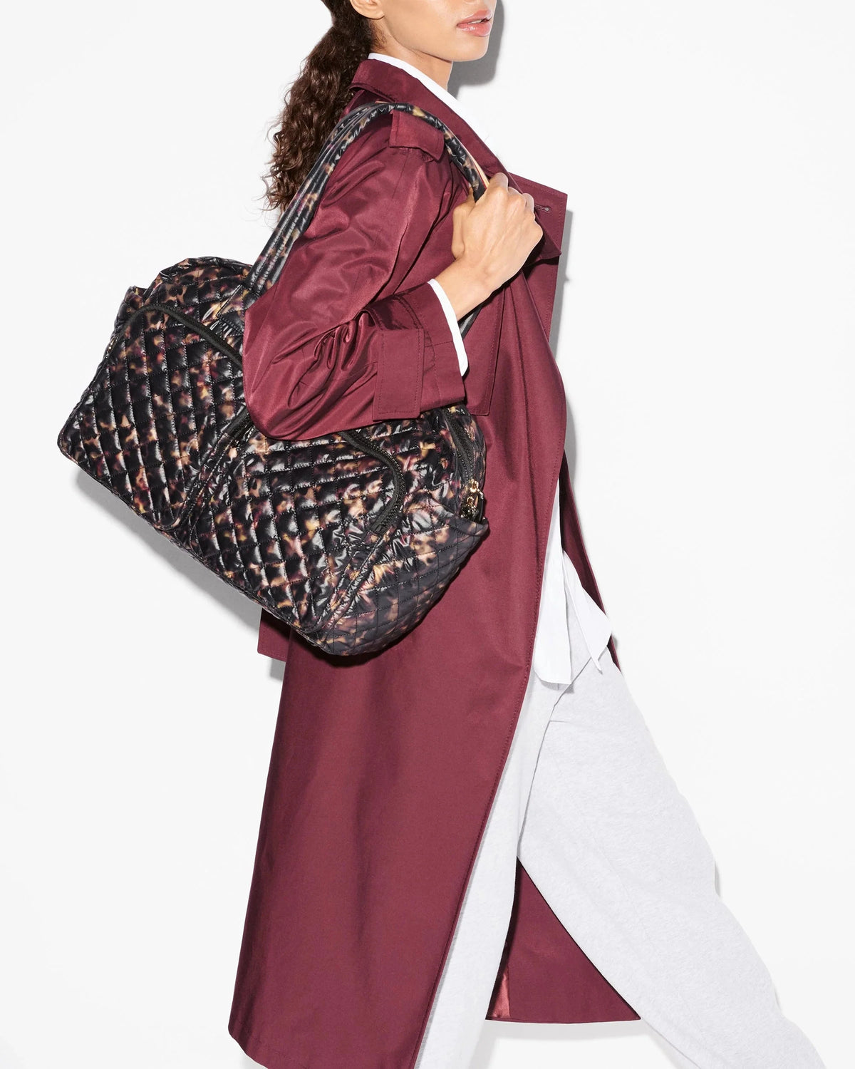 Nik Tortoise Shell Tote &amp; Satchel MZ Wallace 