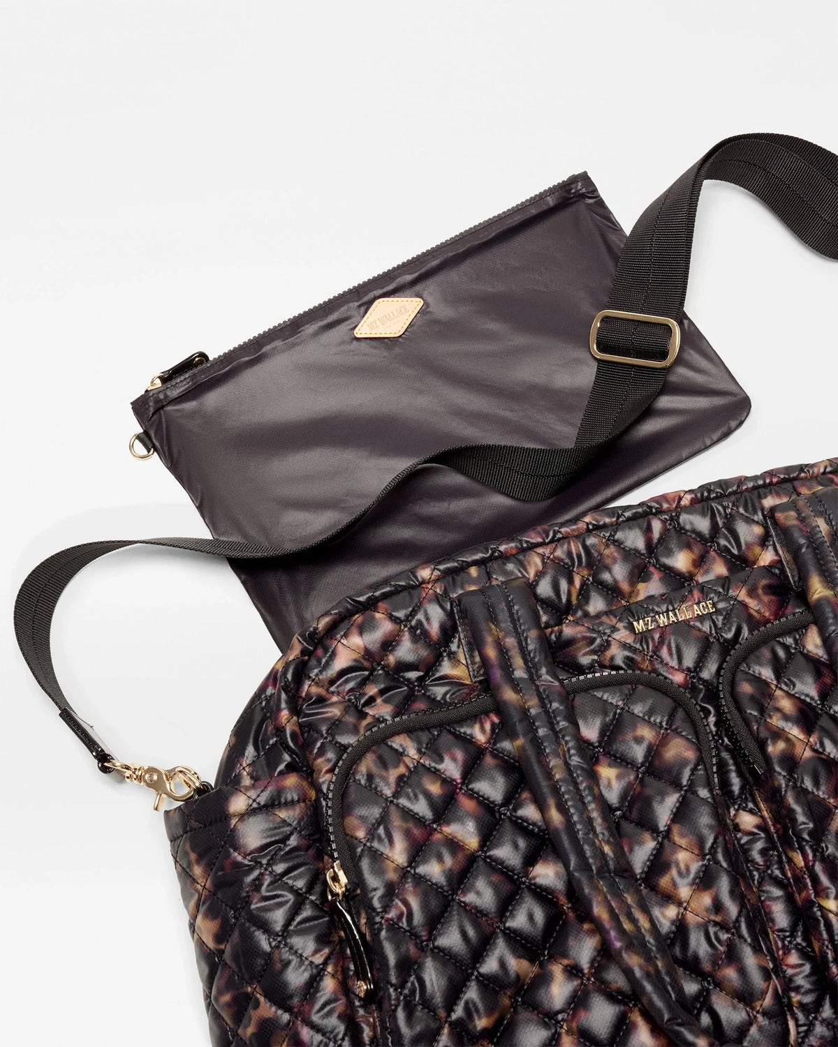 Nik Tortoise Shell Tote &amp; Satchel MZ Wallace 