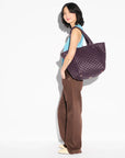 Medium Metro Tote Deluxe Raisin Tote & Satchel MZ Wallace 