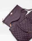 Medium Metro Tote Deluxe Raisin Tote & Satchel MZ Wallace 