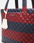 Medium Metro Tote Deluxe Rugby Stripe