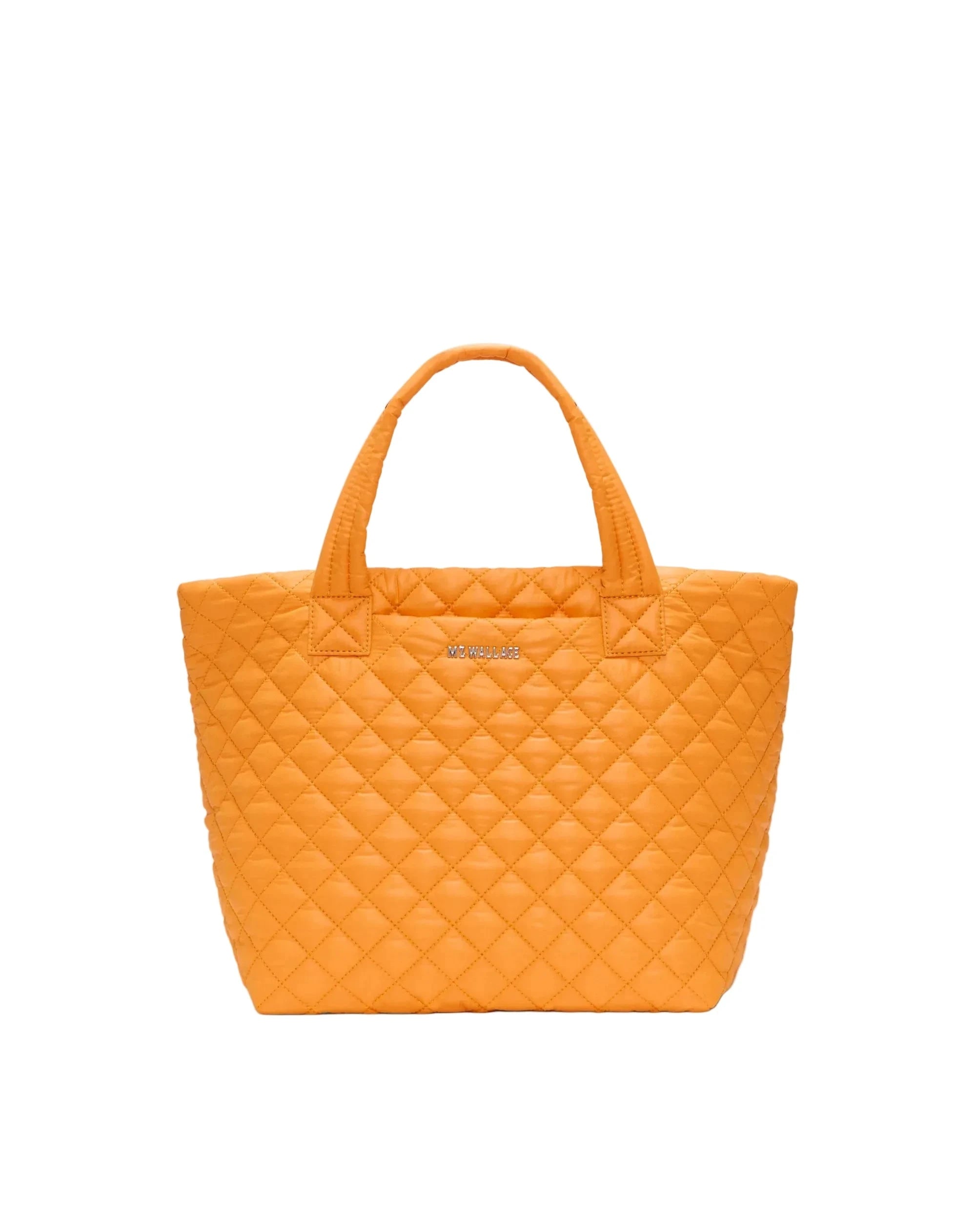 Small Metro Tote Deluxe Sunset Orange Tote & Satchel MZ Wallace 