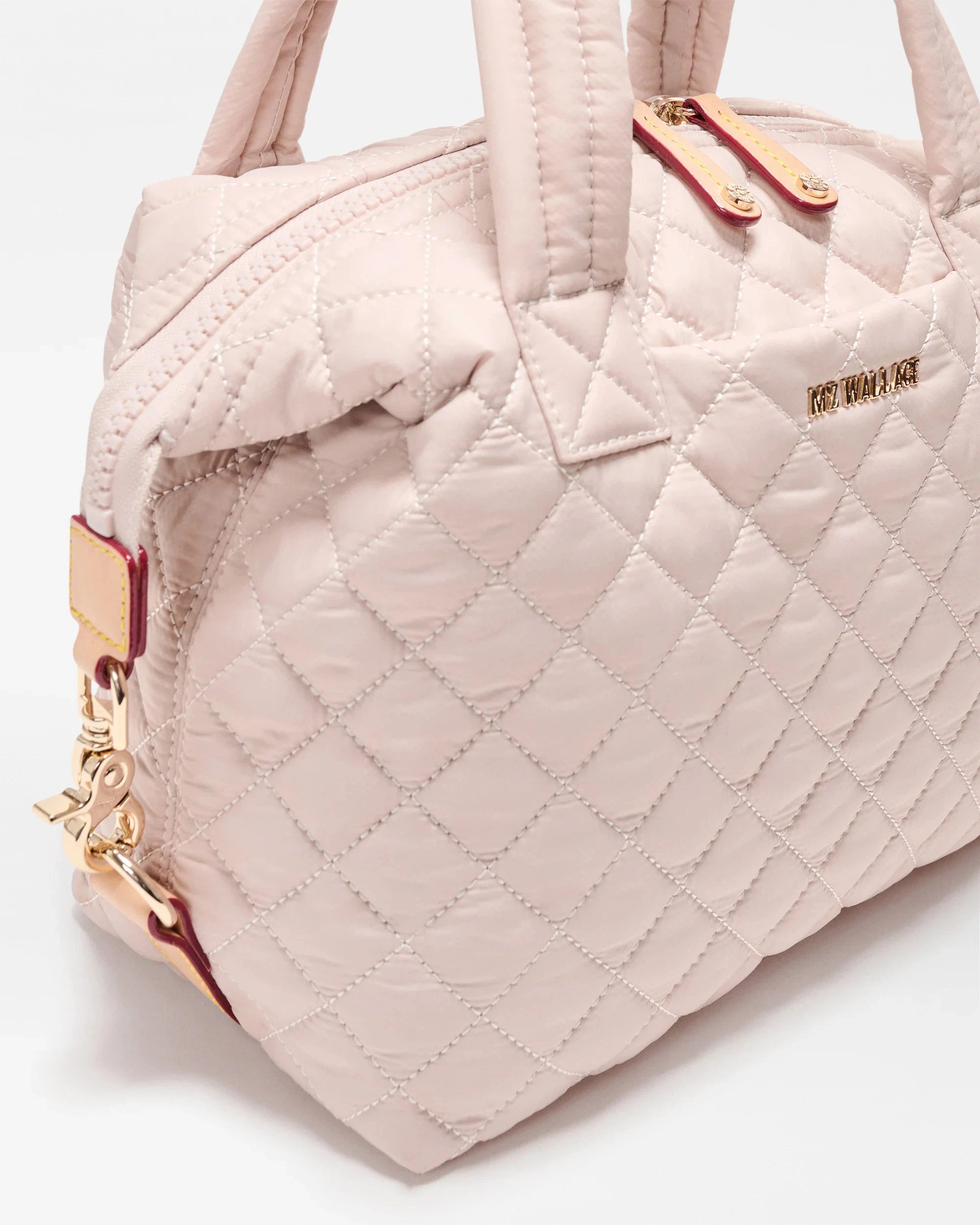 Small Sutton Deluxe City Pink Tote & Satchel MZ Wallace 