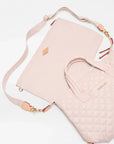 Small Sutton Deluxe City Pink Tote & Satchel MZ Wallace 