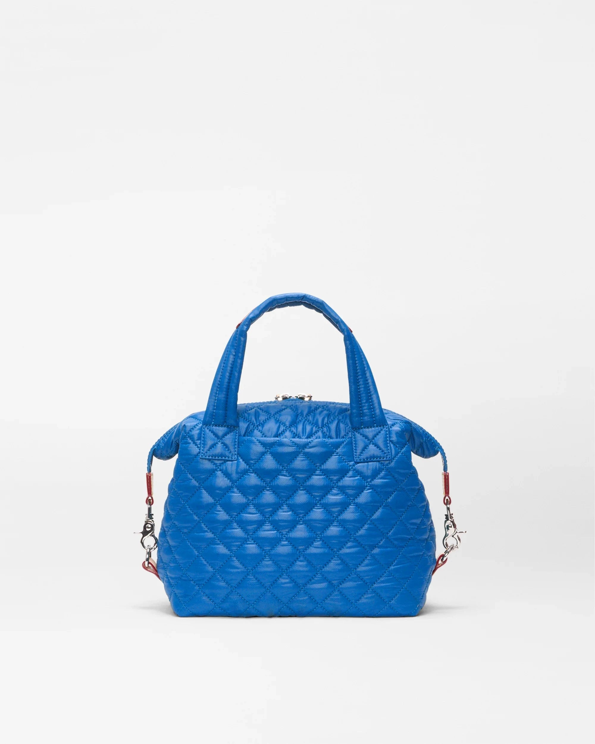 Small Sutton Deluxe Surf Blue Tote &amp; Satchel MZ Wallace 