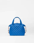 Small Sutton Deluxe Surf Blue Tote & Satchel MZ Wallace 