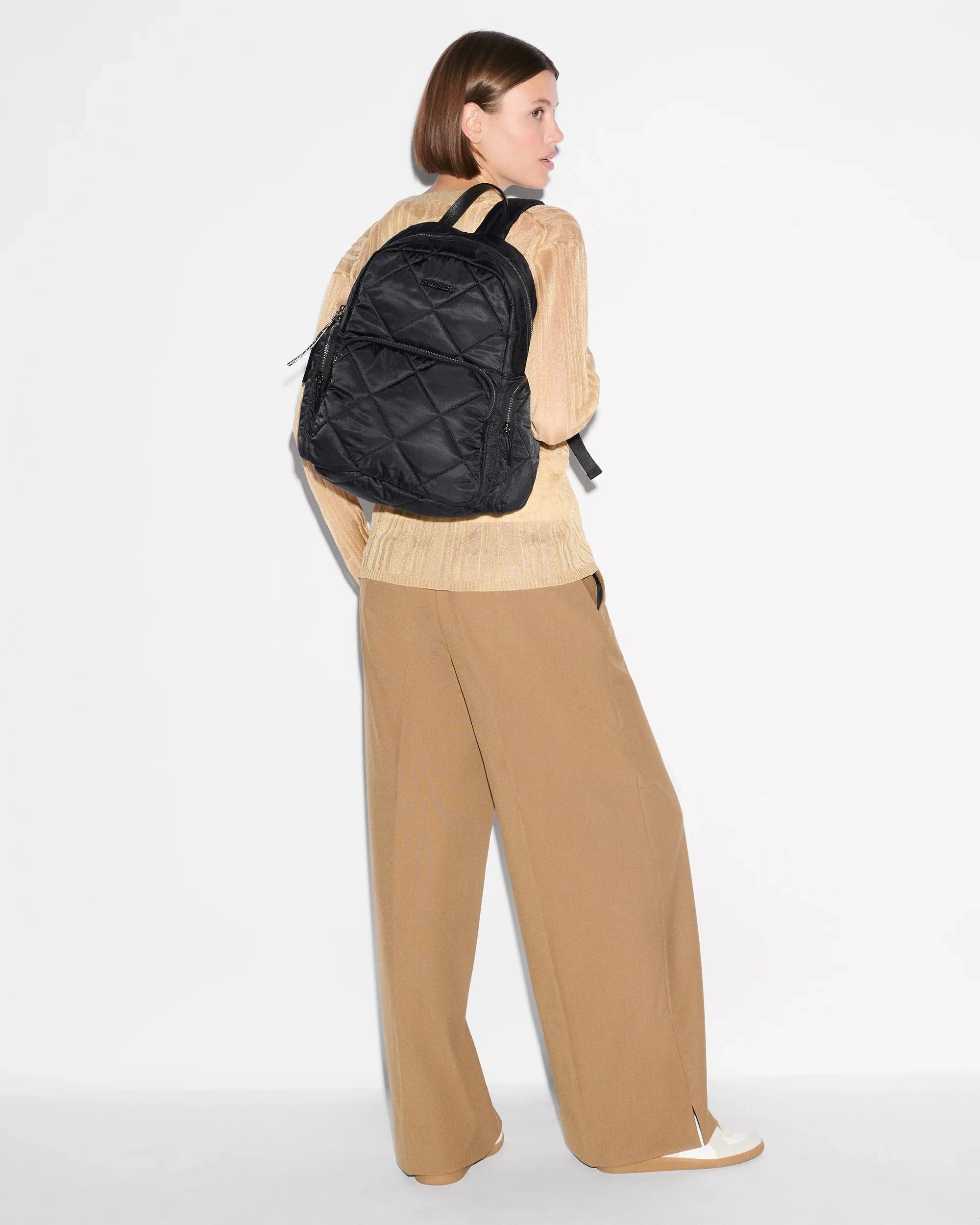 Madison Backpack Black Backpack MZ Wallace 