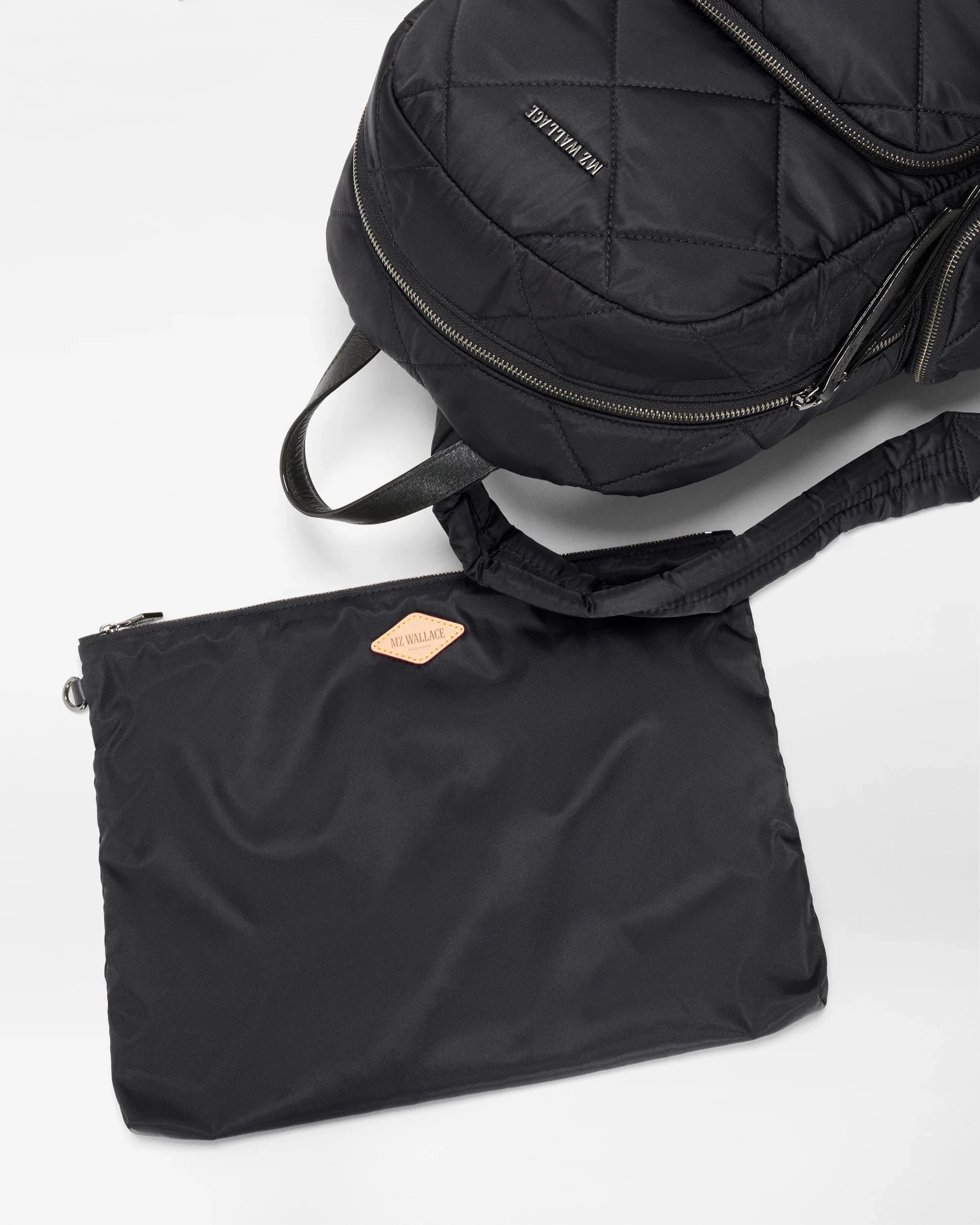 Madison Backpack Black Backpack MZ Wallace 