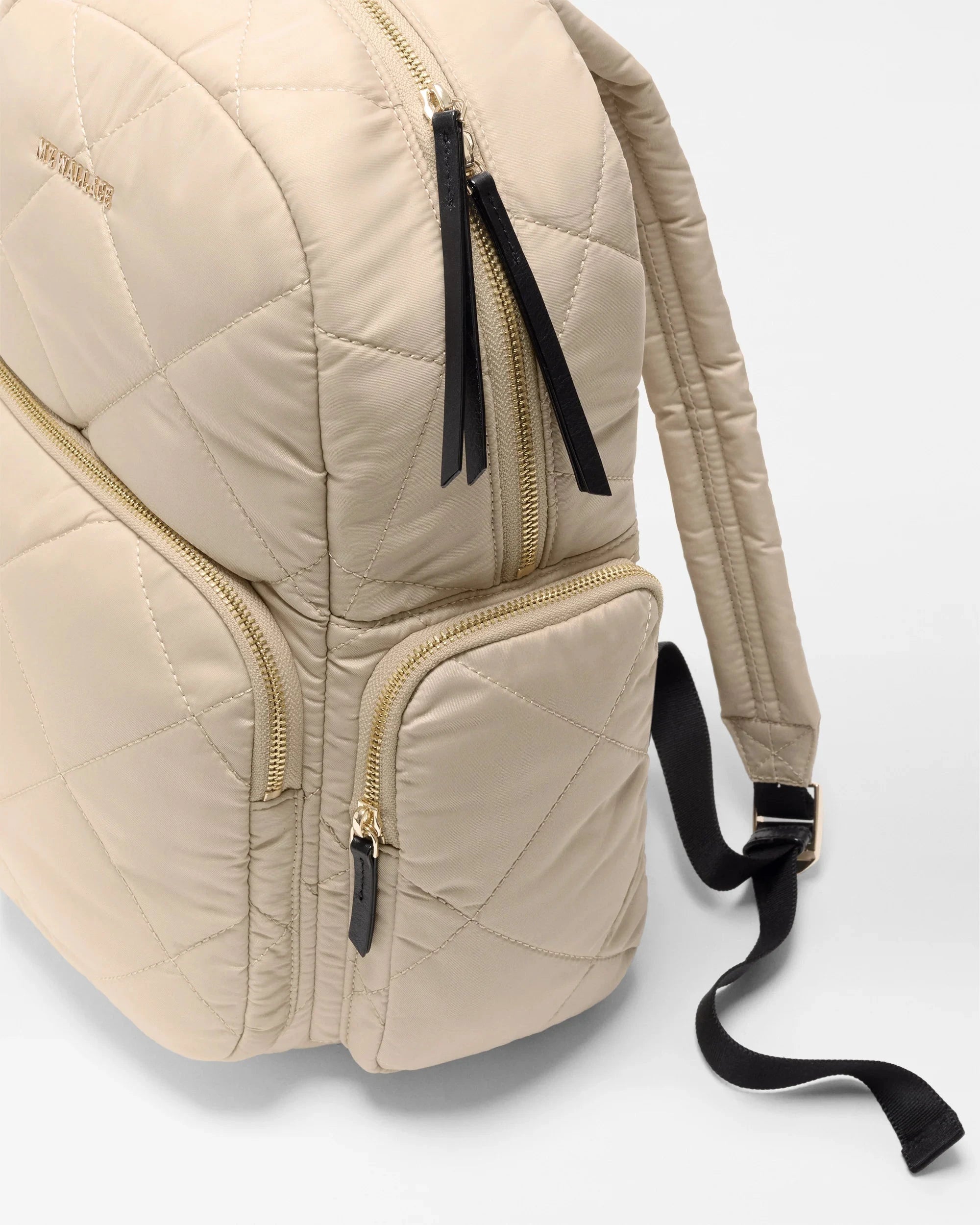 Madison Backpack Buff/Black Backpack MZ Wallace 