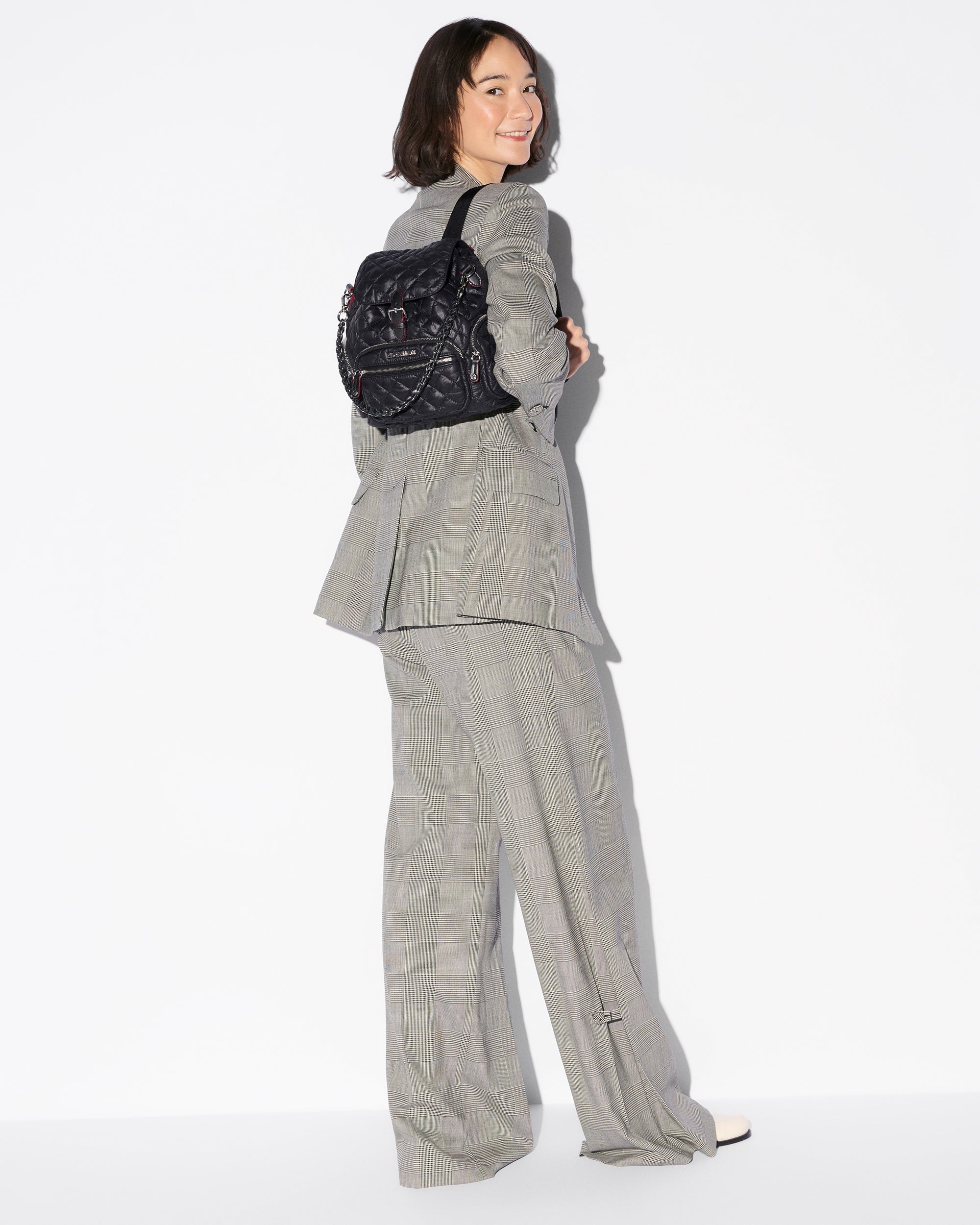 Mini Crosby Backpack Black Backpack MZ Wallace 