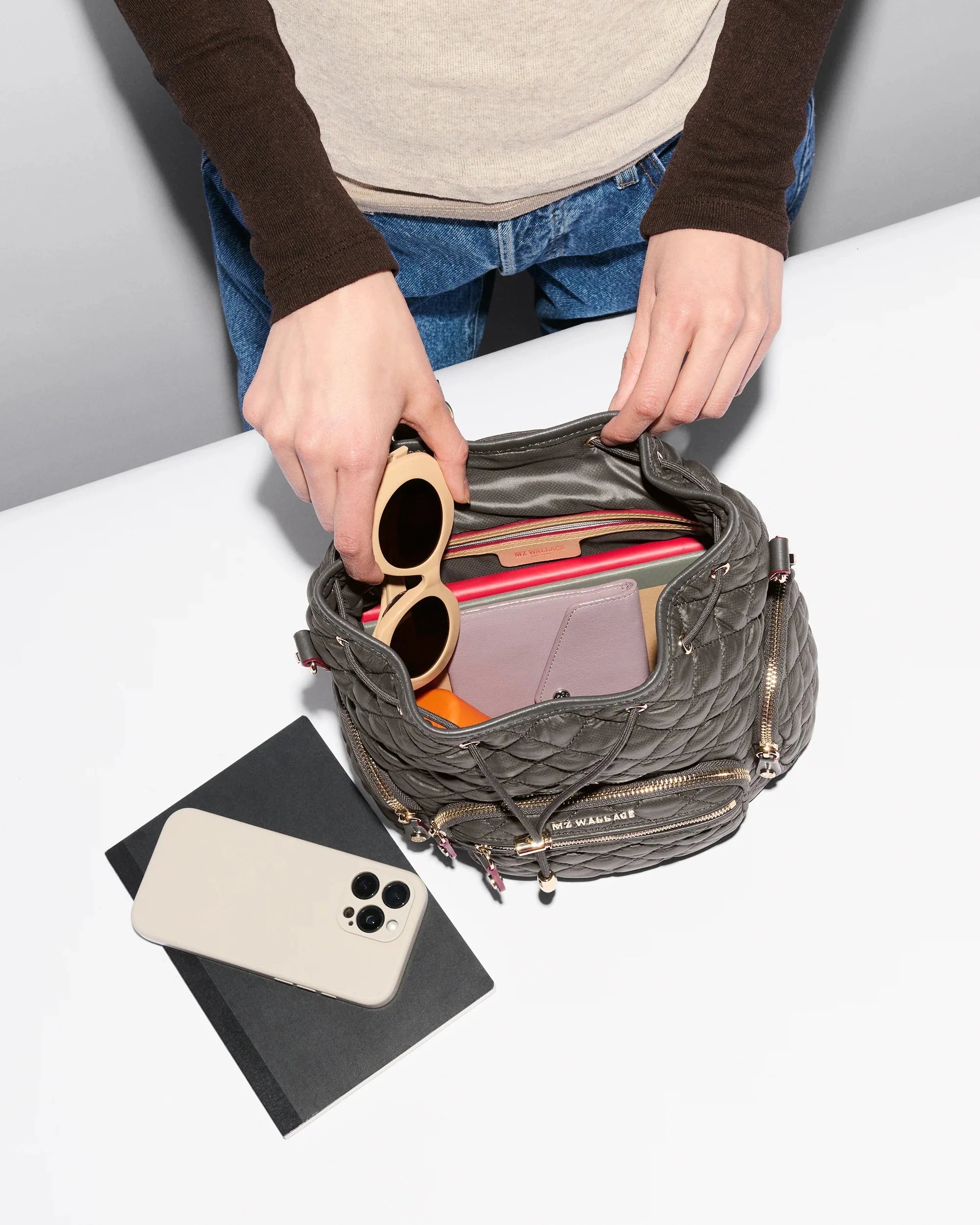 Mini Crosby Backpack Magnet Backpack MZ Wallace 