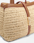 Mini Crochet Astor Top Handle Camel Crochet Crossbody MZ Wallace 