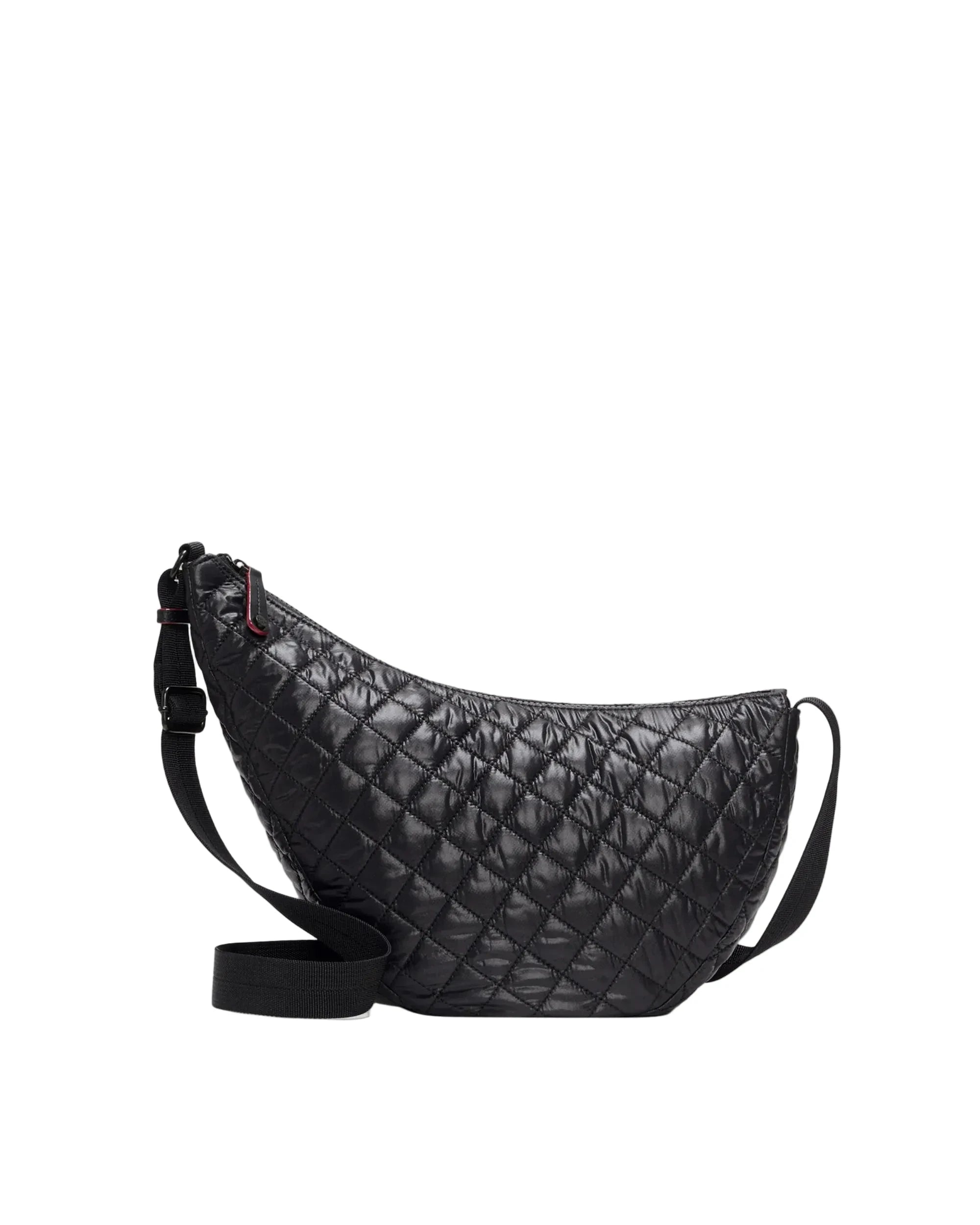 Metro Smile Bag Black Hobo & Shoulder MZ Wallace 