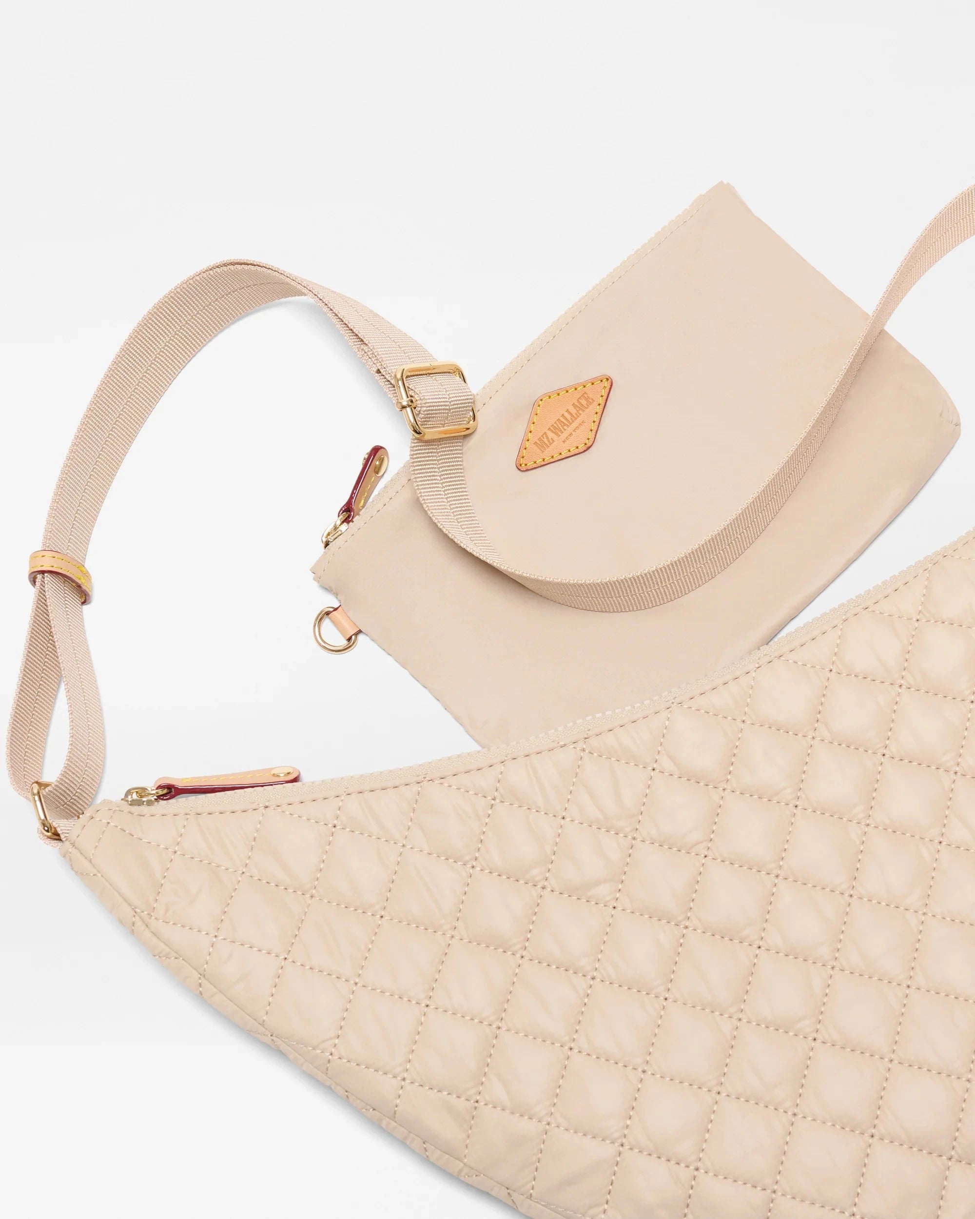 Metro Smile Bag Buff Hobo & Shoulder MZ Wallace 