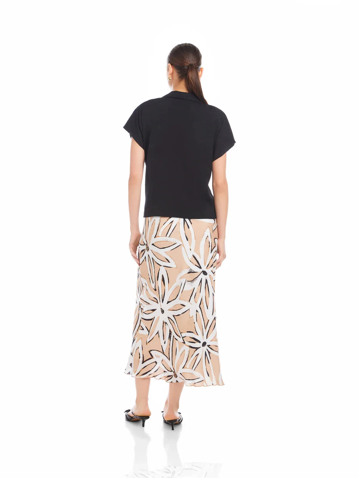 Lillan Twist Front Top Tops - Blouses Fifteen Twenty 