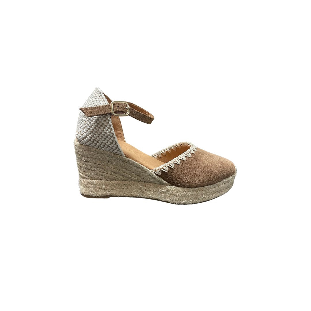 Emmy Vison Suede Wedges - Espadrille Cordani 